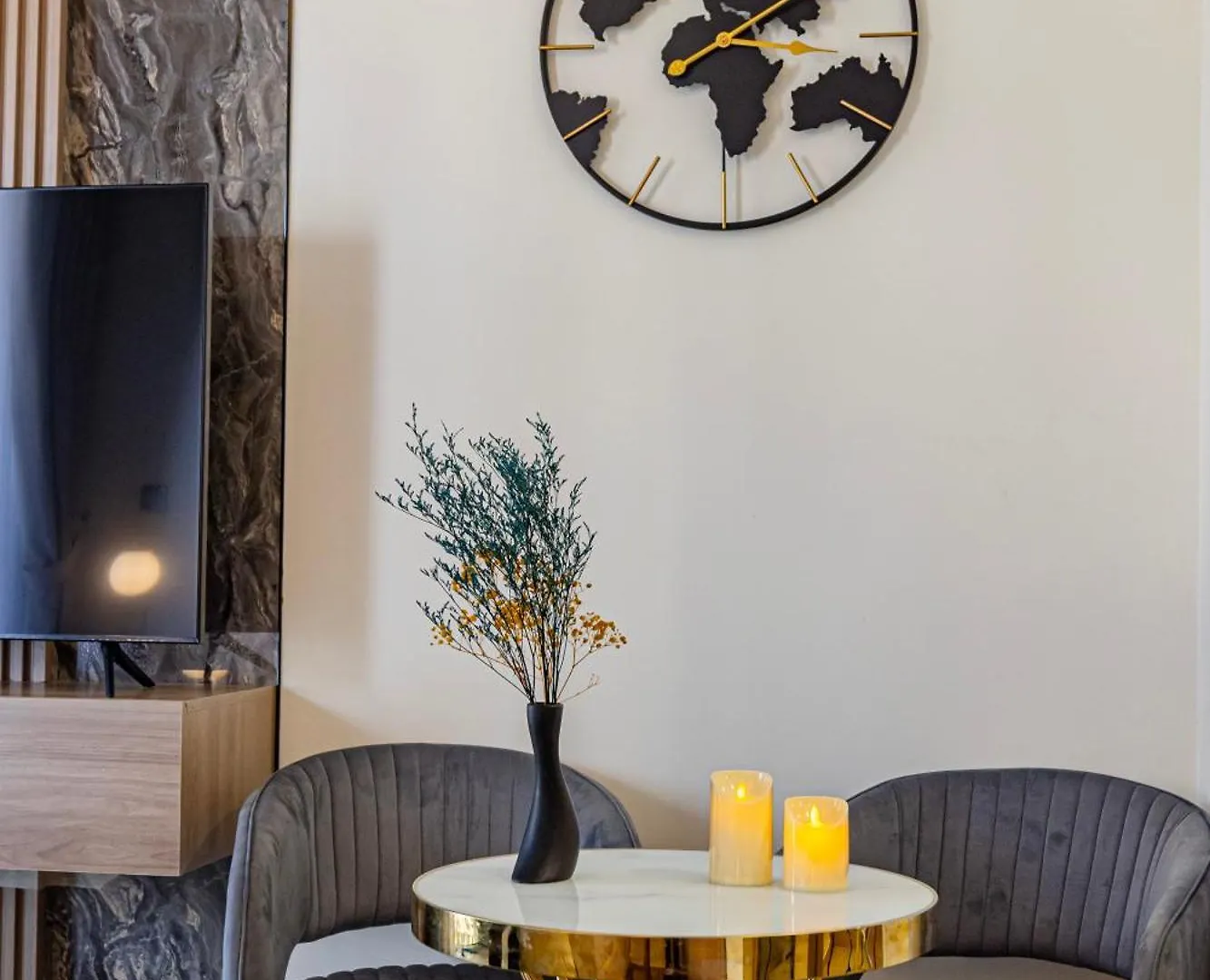 Apartament Stylish Bright Studio With Balcony & Cozy Escape Dubaj Zjednoczone Emiraty Arabskie